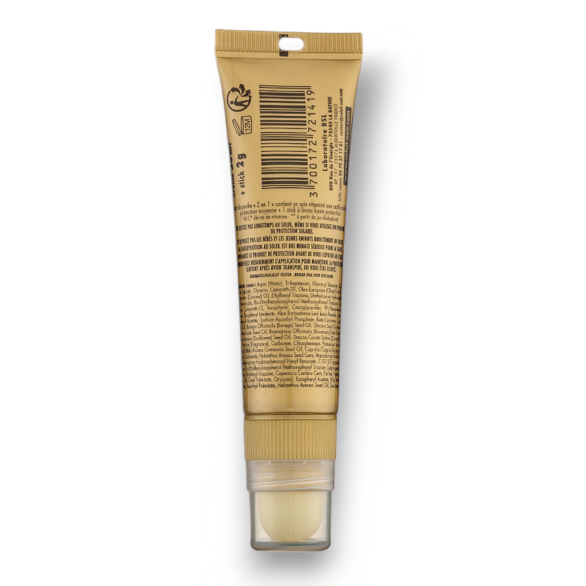 COMBI CRÈME SPF20 Protection Moyenne / STICK SPF30