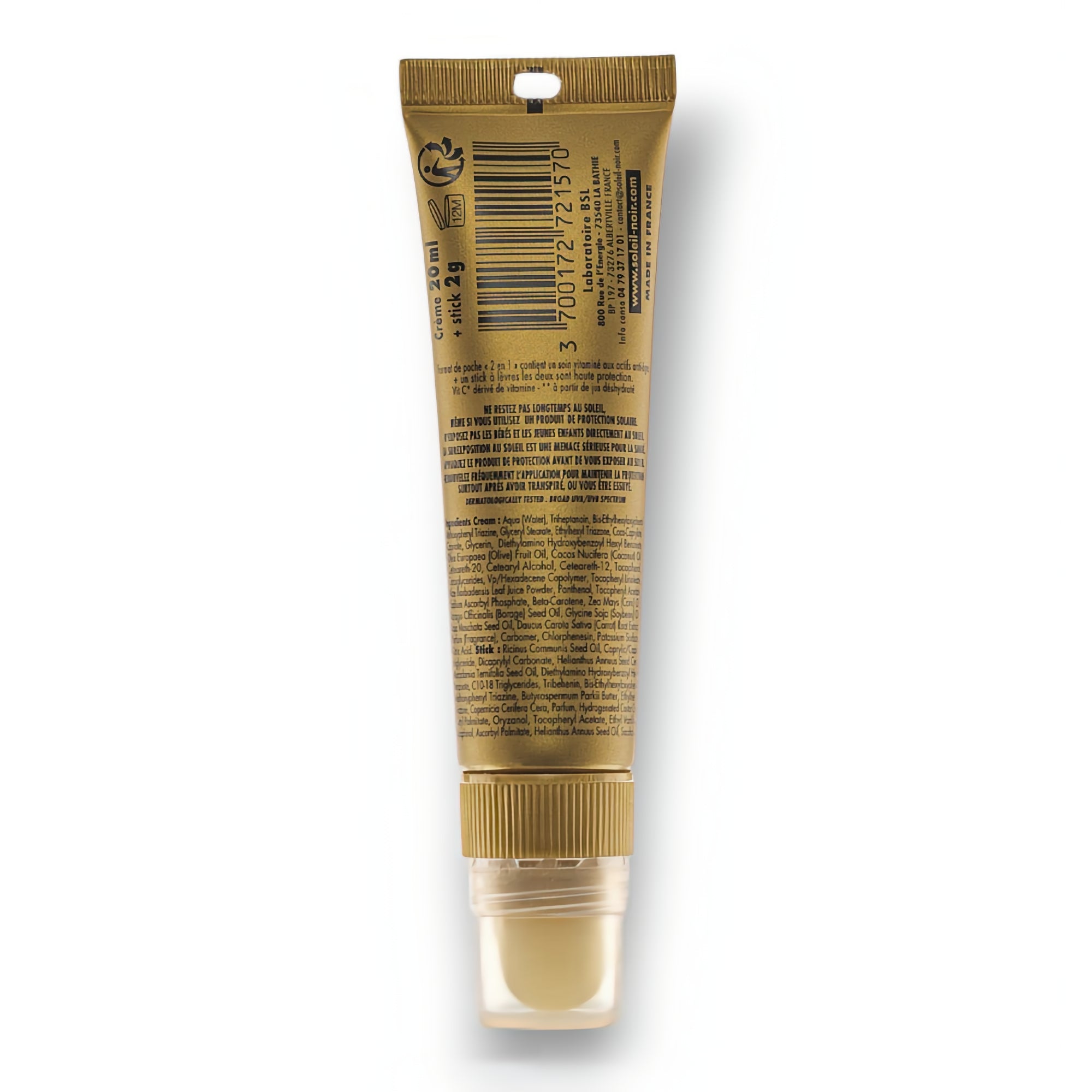 COMBI CRÈME SPF50 Haute Protection / STICK SPF30