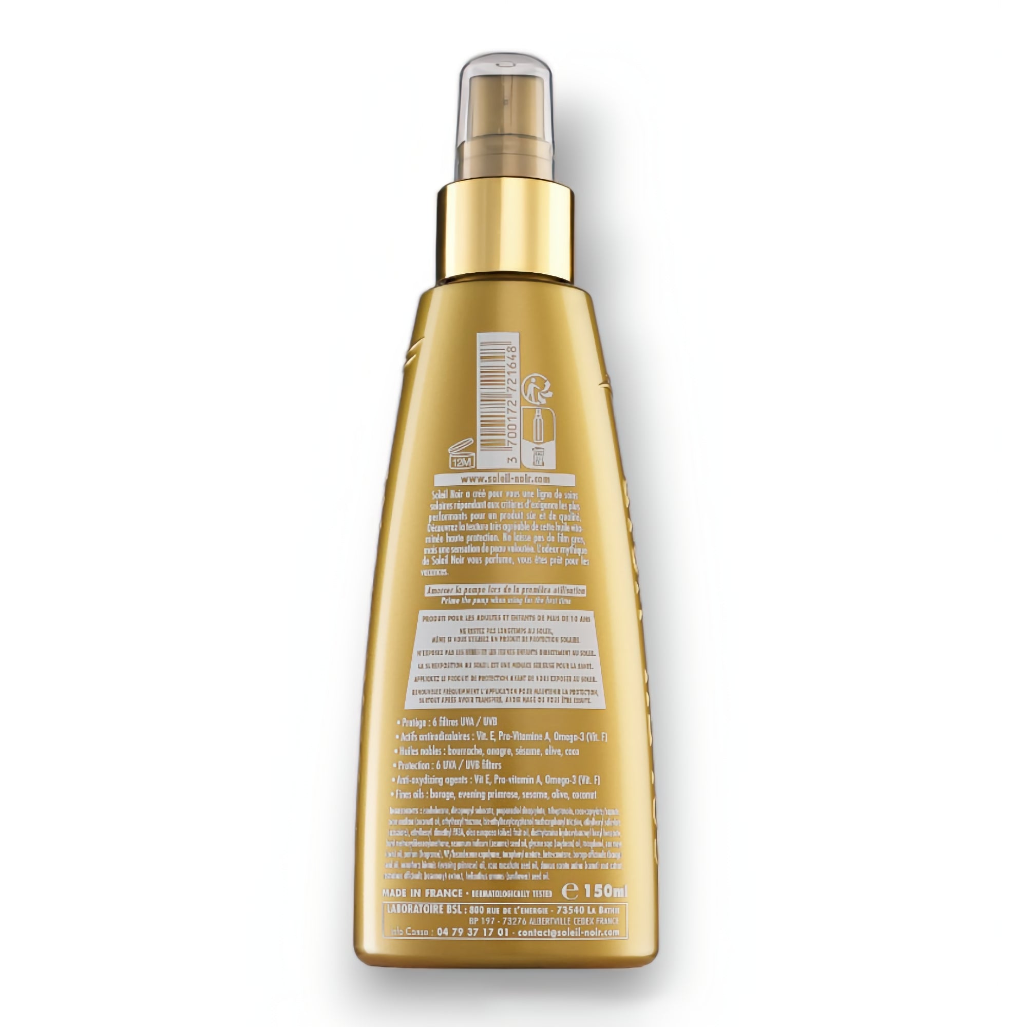 SPRAY HUILE SÈCHE Vitaminée SPF50 Haute Protection