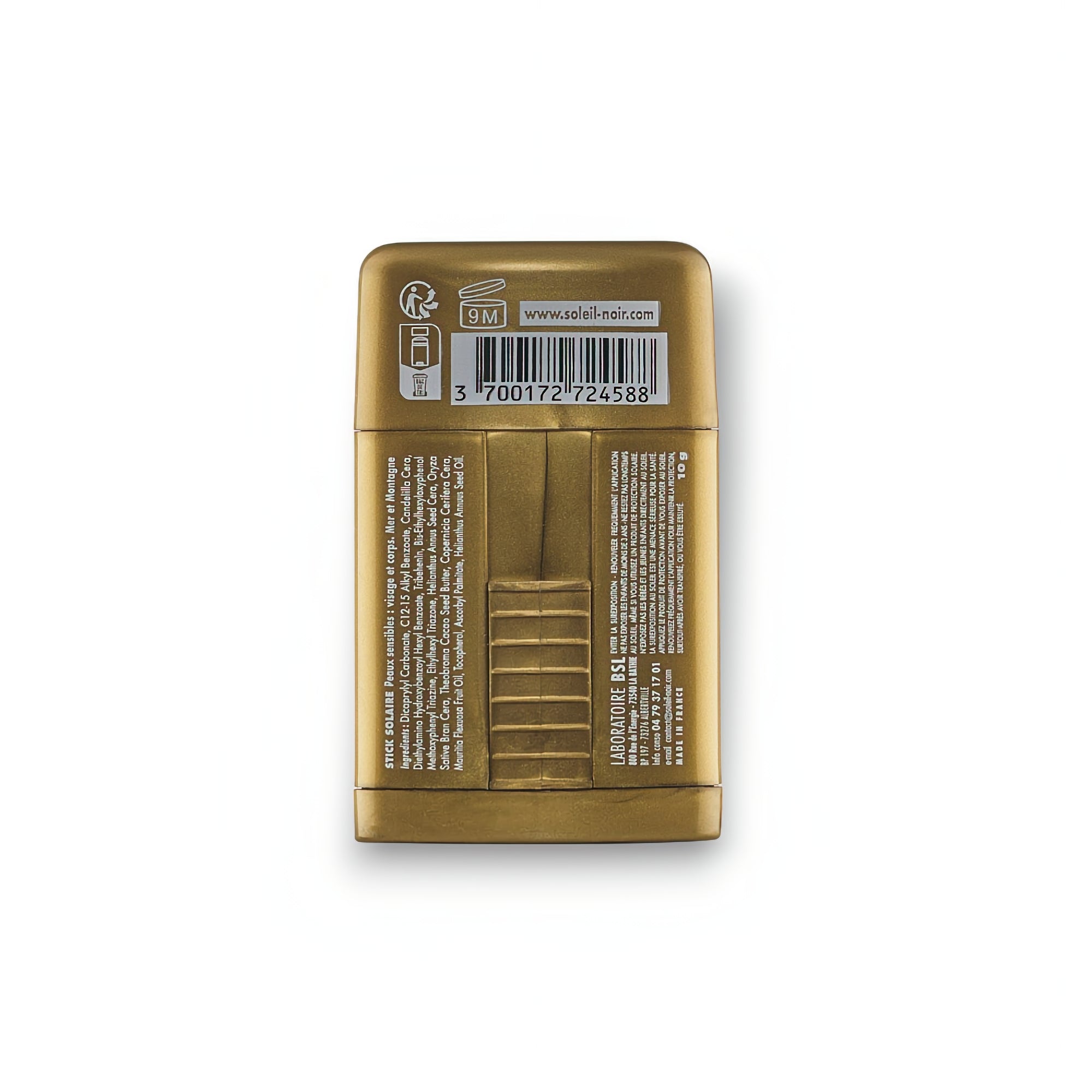 STICK SOLAIRE PEAUX SENSIBLES SPF 50+ Très haute protection