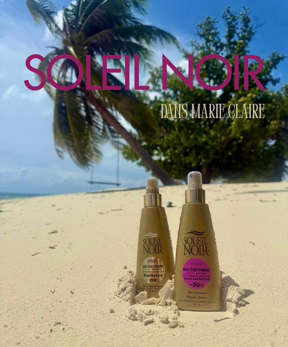 Soleil Noir Vitamin-Pflege Creme SPF20 + Lippen-Stick SPF30 – 2-in-1 Sonnenschutz Mit Anti-Aging