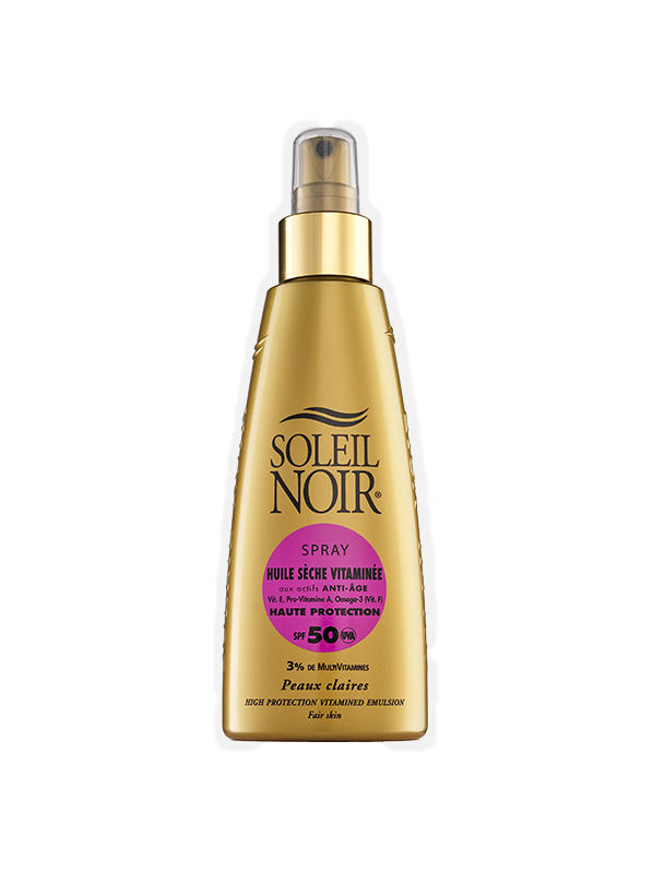 SPRAY HUILE SÈCHE Vitaminée SPF50 Haute Protection